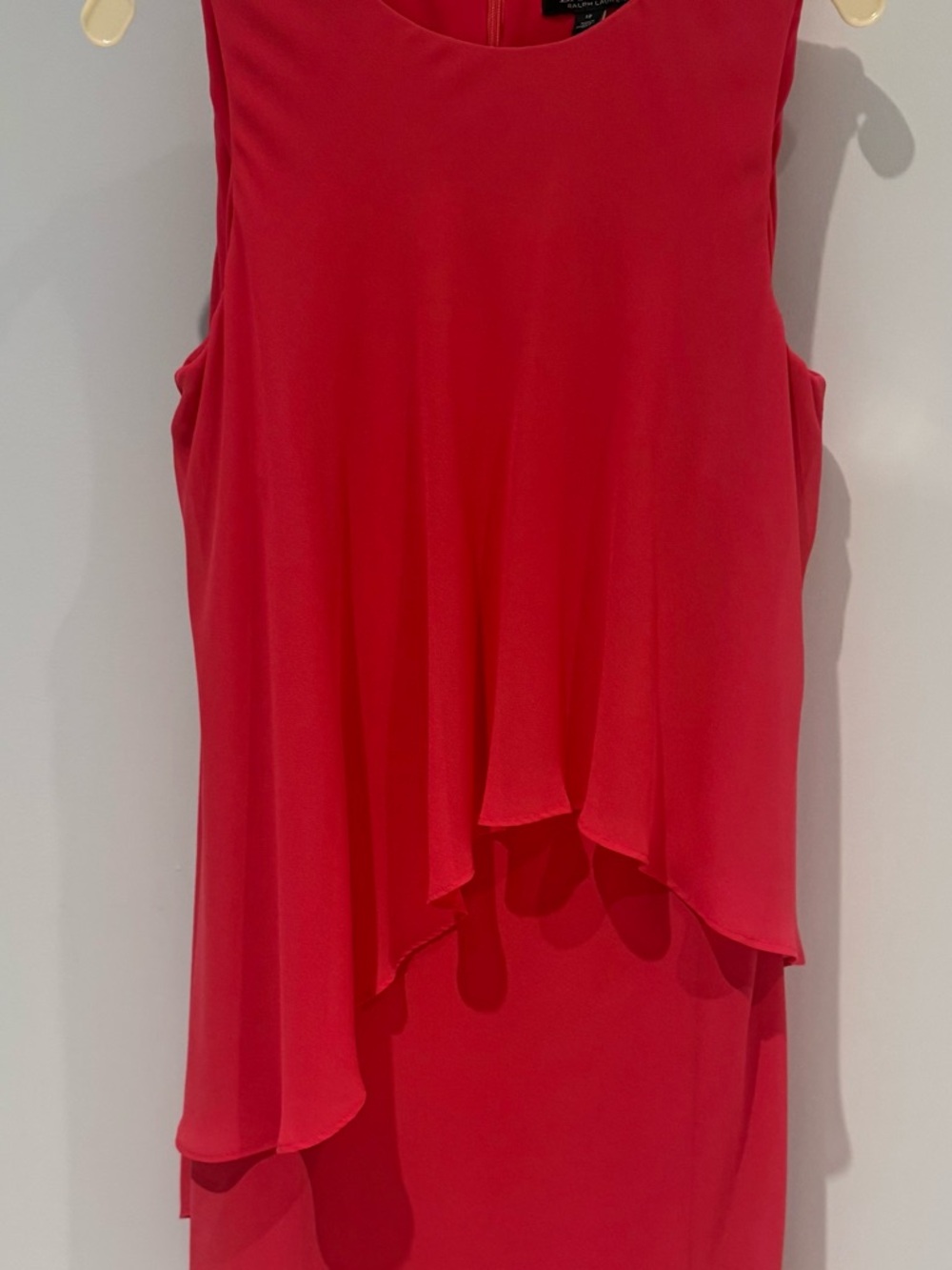 Ralph Lauren Fuchsia tiered Sleeveless Dress